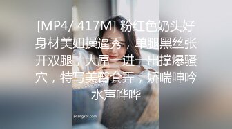 [MP4/ 417M] 粉红色奶头好身材美妞操逼秀，单腿黑丝张开双腿，大屌一进一出撑爆骚穴，特写美臀套弄，娇喘呻吟水声哗哗