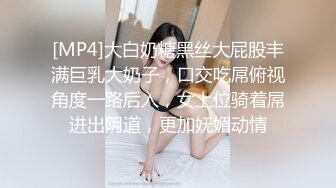 [MP4]大白奶糖黑丝大屁股丰满巨乳大奶子，口交吃屌俯视角度一路后入，女上位骑着屌进出阴道，更加妩媚动情