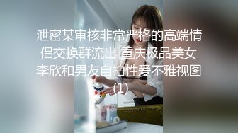 泄密某审核非常严格的高端情侣交换群流出 重庆极品美女李欣和男友自拍性爱不雅视图 (1)