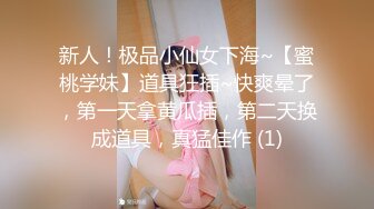 新人！极品小仙女下海~【蜜桃学妹】道具狂插~快爽晕了，第一天拿黄瓜插，第二天换成道具，真猛佳作 (1)