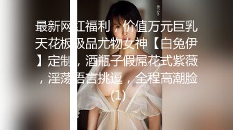 最新网红福利，价值万元巨乳天花板极品尤物女神【白兔伊】定制，酒瓶子假屌花式紫薇，淫荡语言挑逗，全程高潮脸 (1)